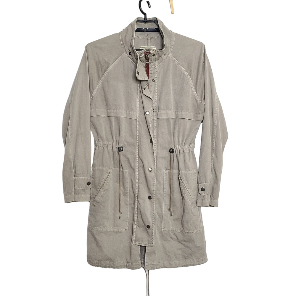 Current Elliott Bridgeport Parka Size 1 Small Parker Docker Tan Brown Utility